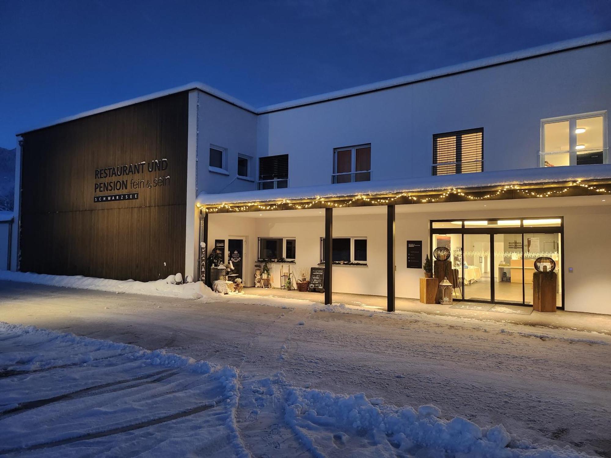 Pension Fein & Sein Bad-Schwarzsee Kültér fotó